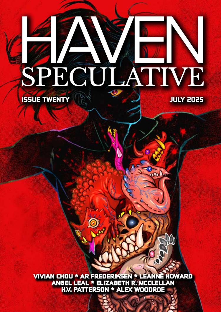 Cover of Issue Twenty, July 2025, Haven Spec Magazine